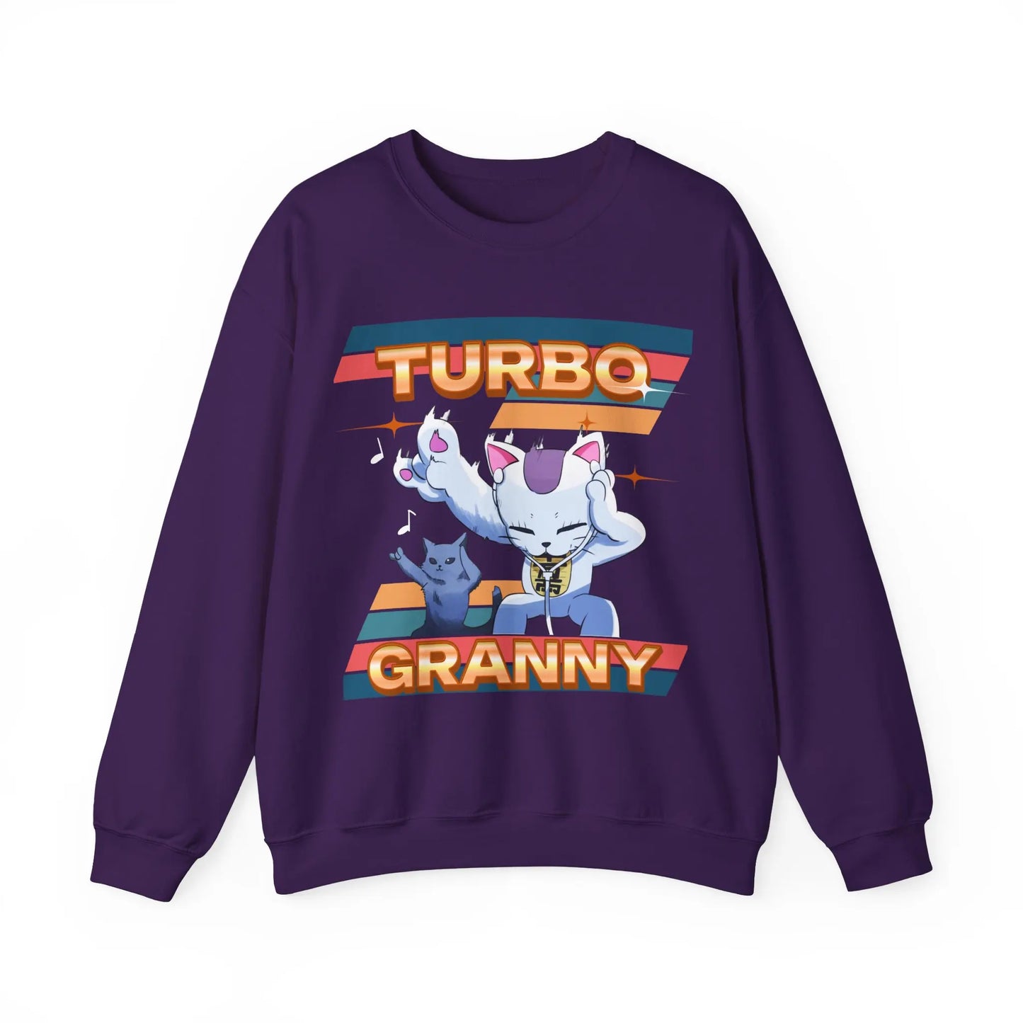 Ce sweatshirt unisexe met en avant le chat Mémé TURBO de DAN DA DAN. Conçu pour les fans de l'anime, il combine confort et style tout en exprimant votre amour pour cette série populaire