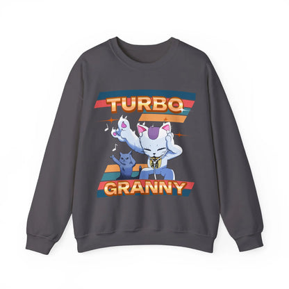 Ce sweatshirt unisexe met en avant le chat Mémé TURBO de DAN DA DAN. Conçu pour les fans de l'anime, il combine confort et style tout en exprimant votre amour pour cette série populaire