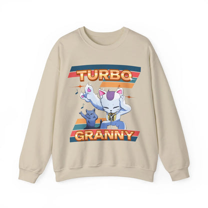 Ce sweatshirt unisexe met en avant le chat Mémé TURBO de DAN DA DAN. Conçu pour les fans de l'anime, il combine confort et style tout en exprimant votre amour pour cette série populaire