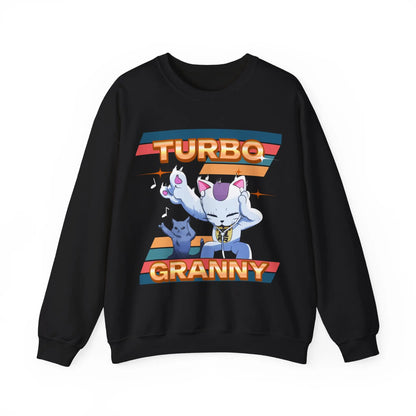 Ce sweatshirt unisexe met en avant le chat Mémé TURBO de DAN DA DAN. Conçu pour les fans de l'anime, il combine confort et style tout en exprimant votre amour pour cette série populaire