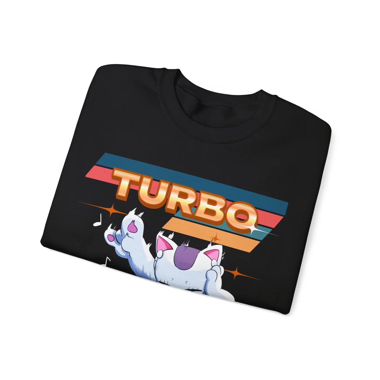 Ce sweatshirt unisexe met en avant le chat Mémé TURBO de DAN DA DAN. Conçu pour les fans de l'anime, il combine confort et style tout en exprimant votre amour pour cette série populaire