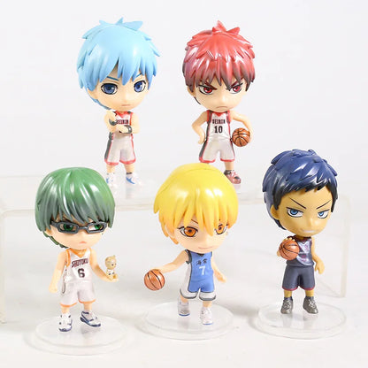 Kuroko's Basketball Kuroko no Basket Q Version Muñecas Juguetes de figuras de PVC 10cm