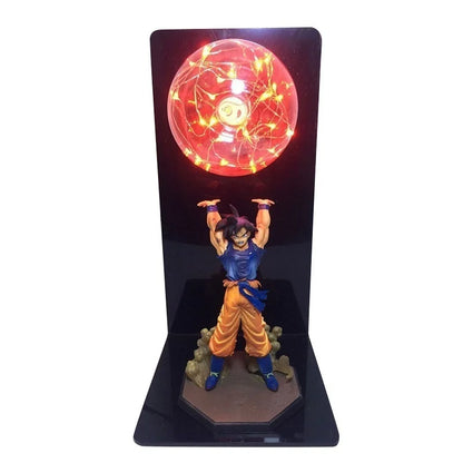 Bola de Dragón | Goku, Gogeta y Broly, con función de iluminación LED. Perfecto para la decoración de la habitación y añade un toque único a tu colección. Una gran elección para los fans de Dragon Ball Z 