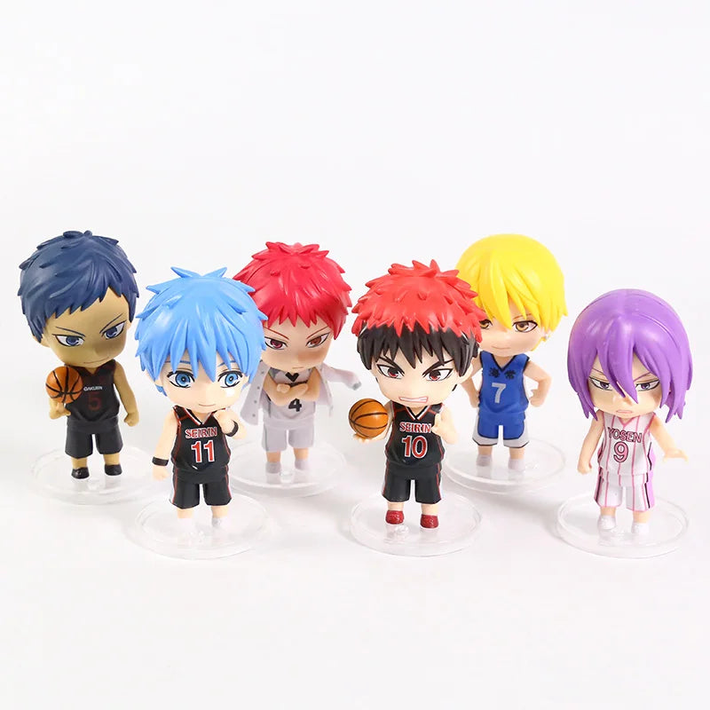 Kuroko's Basketball Kuroko no Basket Q Version Muñecas Juguetes de figuras de PVC 10cm