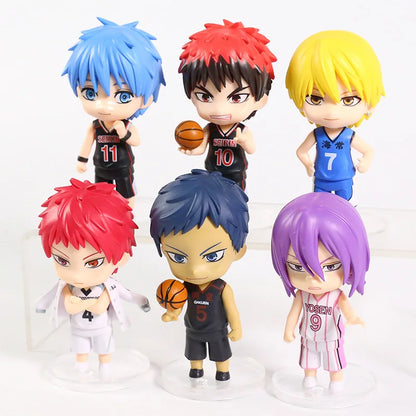 Kuroko's Basketball Kuroko no Basket Q Version Muñecas Juguetes de figuras de PVC 10cm