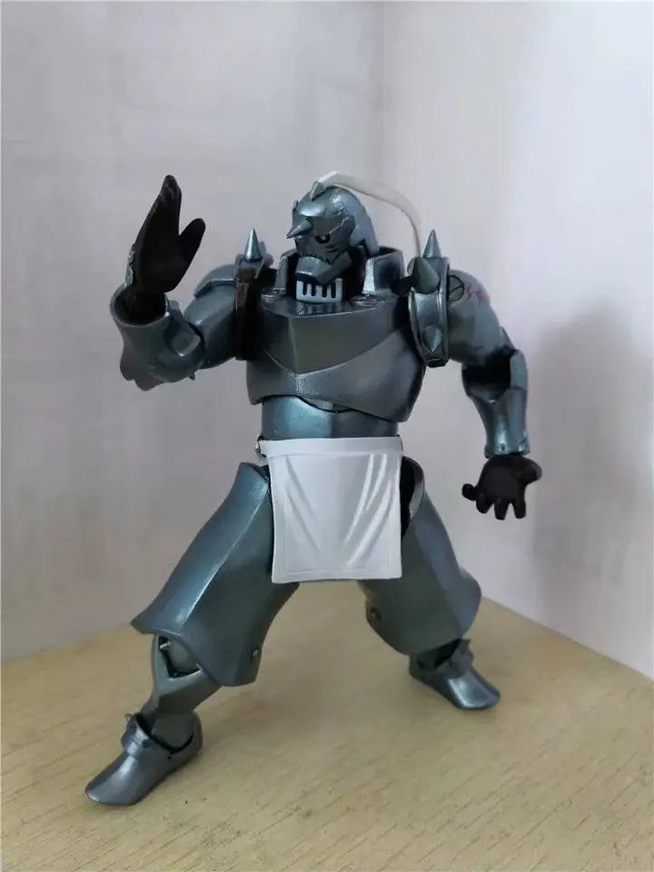 16cm Figurines Fullmetal Alchemist | Figurines articulées avec des pièces interchangeables d'Edward et Alphonse Elric. Modèles détaillés parfaits pour les collectionneurs