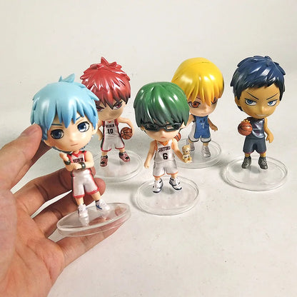 Kuroko's Basketball Kuroko no Basket Q Version Muñecas Juguetes de figuras de PVC 10cm