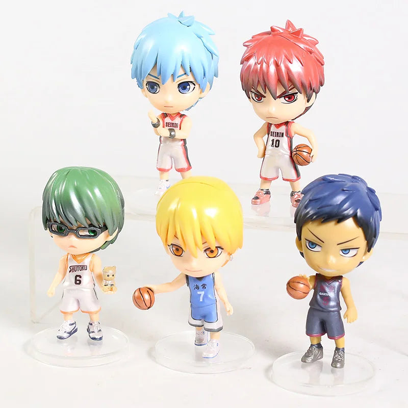 Kuroko's Basketball Kuroko no Basket Q Version Muñecas Juguetes de figuras de PVC 10cm