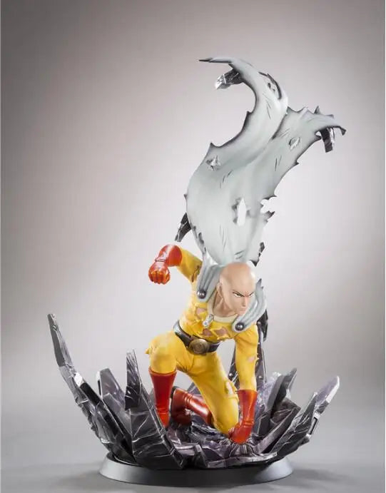 24cm Figurine One Punch Man | Figurine en PVC de Saitama, le héros invincible de One Punch Man. Idéal pour les collectionneurs et parfait comme cadeau pour les amis fans d'anime