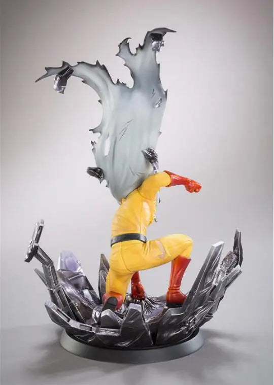 24cm Figurine One Punch Man | Figurine en PVC de Saitama, le héros invincible de One Punch Man. Idéal pour les collectionneurs et parfait comme cadeau pour les amis fans d'anime