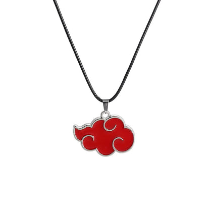 Collier avec pendentif Naruto | Collier avec des pendentifs inspirés de l'univers de Naruto, en métal allié. Parfait pour le cosplay ou comme accessoire pour les fans de Naruto