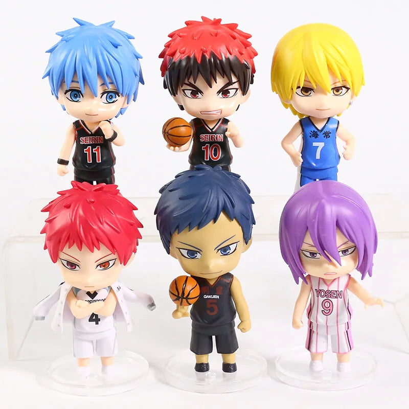 Kuroko's Basketball Kuroko no Basket Q Version Muñecas Juguetes de figuras de PVC 10cm