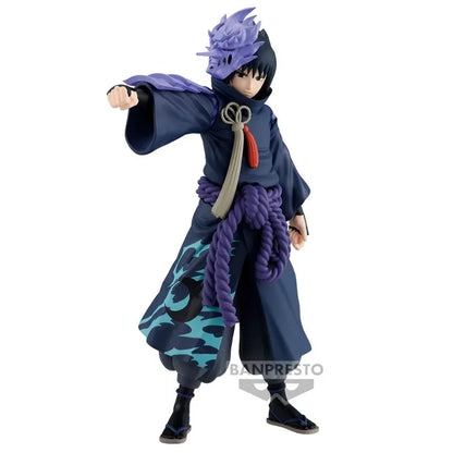 16cm Figurine Bandai Banpresto (édition limitée Naruto 20th Anniversary Clothing) | Figurines représentant Uchiha Sasuke et Uzumaki Naruto, célébrant le 20e anniversaire de Naruto Shippûden. Modèles détaillés, parfaits pour les fans et les collectionneurs