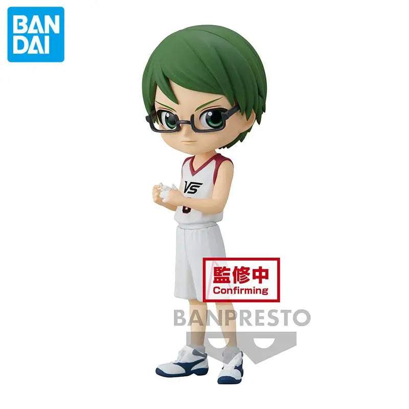 14cm Figurine Originale Bandai Q posket Kuroko's Basketball | Akashi Seijuro & Midorima Shintaro. Modèle authentique en boîte, idéal comme cadeau ou pour les collectionneurs d'anime