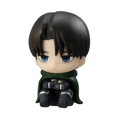 Figurines Attack on Titan | Figurines originales BANDAI Attack on Titan de la série Final Waiting. Découvrez Eren, Mikasa, Armin, Levi et Hansi sous forme de mini-figurines Gashapon, parfaites pour compléter votre collection ou comme cadeau