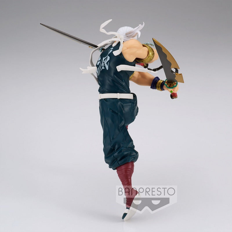 Figura BANPRESTO Demon Slayer de 14 cm | Figura Demon Slayer Uzui Tengen de la serie Vibration Stars. Un modelo de acción detallado, perfecto para coleccionistas y fanáticos del anime.