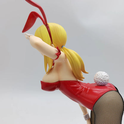 38cm Figurine Fairy Tail | Figurine en PVC de Lucy Heartfilia dans une tenue de bunny. Cette figurine détaillée offre un design de qualité supérieure. Un modèle de collection parfait pour les fans