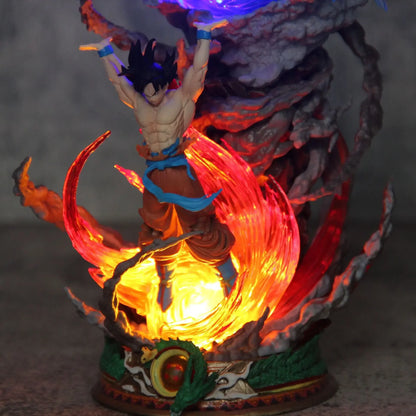 Figura Dragon Ball 23cm | Goku Súper Genki Dama. Un modelo coleccionable detallado, perfecto para los fans de Dragon Ball e ideal como decoración o regalo. 