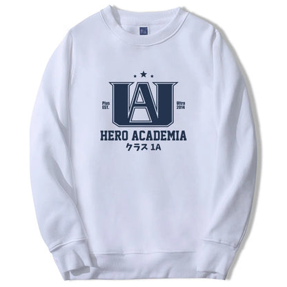 My Hero Academia Hoodie | Sweat à capuche unisexe inspiré de Bakugou Katsuki et Boku No Hero Academia. Design graphique, coupe décontractée, parfait pour un style streetwear Harajuku