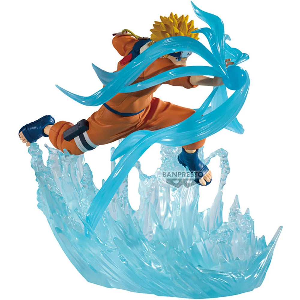 12cm Figurine Bandai Banpresto Combination Battle edition | Figurines originales d'action de Sasuke Uchiha et Naruto Uzumaki en plein combat. Modèles décoratifs parfaits pour les fans et les enfants