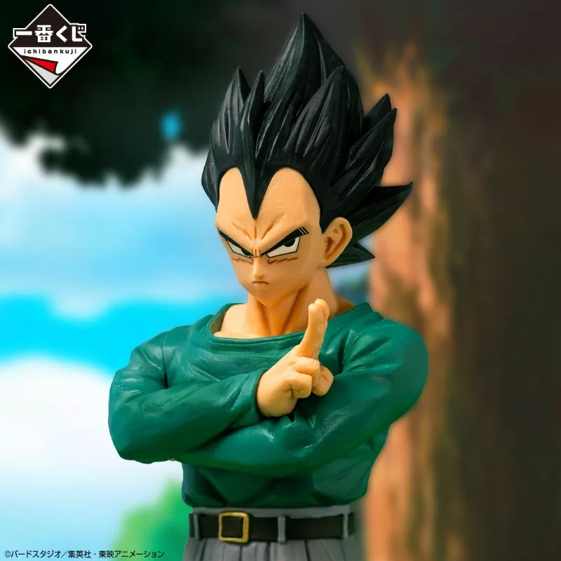 100%Original Bandai Dragon Ball Z Ichiban Kuji Vegeta Cell Son Gohan Torankusu Hercule Son Goku Action Figure PVC Model Toy Gift