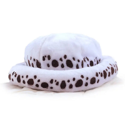 Chapeau 56cm Circonference 30cm Diamètre Exterieur 18cm Diamètre Interieur | Idéal pour les fans de Law, Luffy, et Ace, ces chapeaux sont parfait pour les accessoires de cosplay et apporte une touche authentique à votre tenue