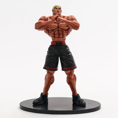 22cm Figurine BAKI | Figurine de Jack Hanma, personnage de Baki the Grappler. Fabriquée en PVC, cette figurine de collection est idéale pour les fans de l’anime comme modèle ou jouet pour les collectionneurs