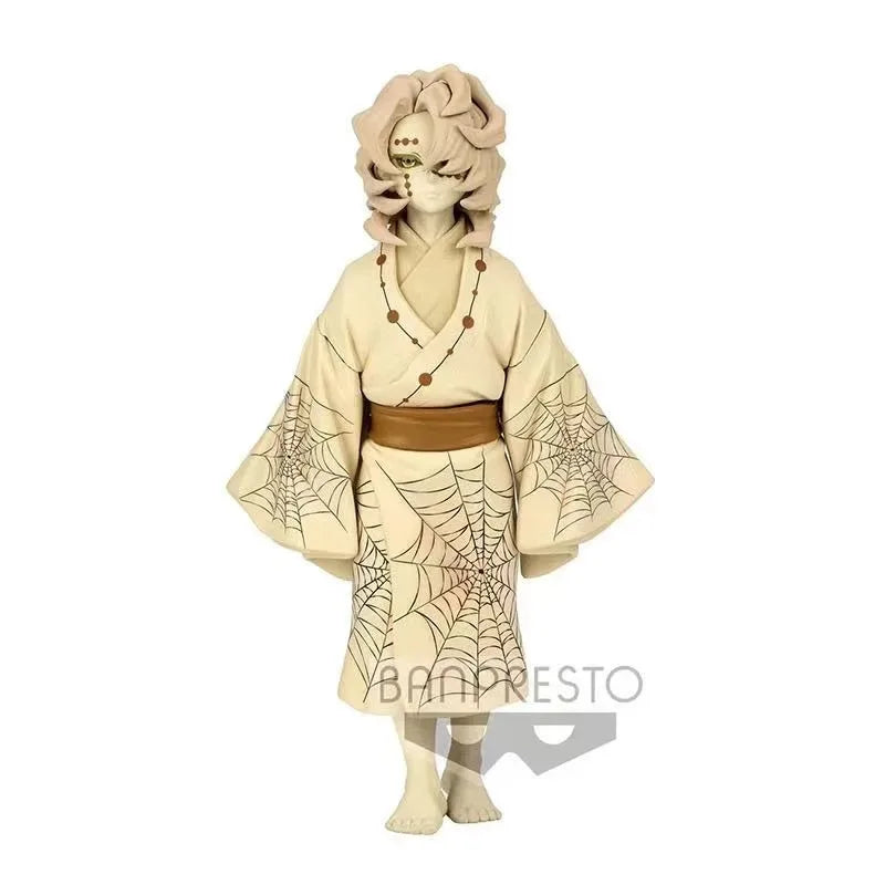 Figura Banpresto Demon Slayer de 14 cm | Figura de PVC de Rui, miembro de los Doce Kizuki de Kimetsu no Yaiba, modelo detallado ideal para colecciones y decoración