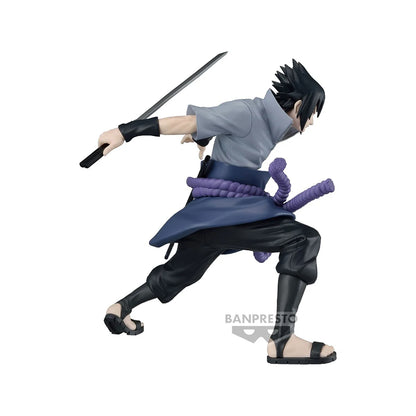 13cm Figurine Originale Bandai Banpresto (édition Vibration Stars) | Modèle en PVC de Sasuke Uchiha. Figurine d'action de collection parfaite pour les fans d'anime et un excellent cadeau pour les enfants