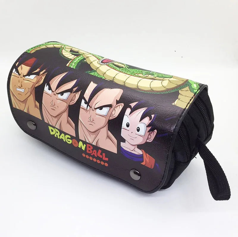 Estuche para lápices Dragon Ball | Estuche de gran capacidad con estampado del personaje DBZ. Ideal para estudiantes, ofrece un amplio espacio de almacenamiento para bolígrafos y accesorios. ¡Imprescindible para los fans de Dragon Ball! 