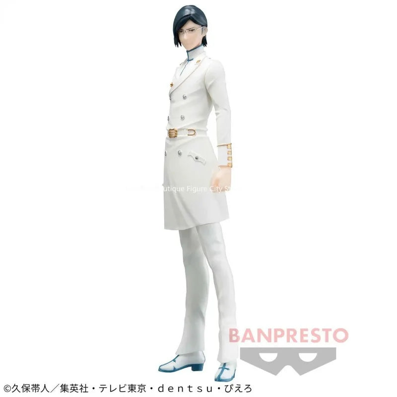 27cm Figurine Originale Bandai BANPRESTO BLEACH | Figurine de collection authentique représentant Ishida Uryu. Cette pièce officielle en PVC capture les détails et le charisme du personnage, parfait pour les amateurs et collectionneurs de la série