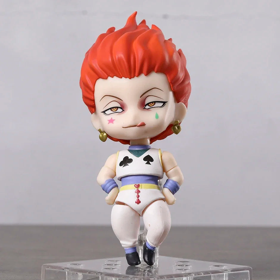 10cm Figurine Hunter x Hunter | Figurine d'action adorable représentant les personnages emblématique de l'anime HxH, idéale pour les collectionneurs. Un cadeau créatif parfait pour les fans de l'anime !