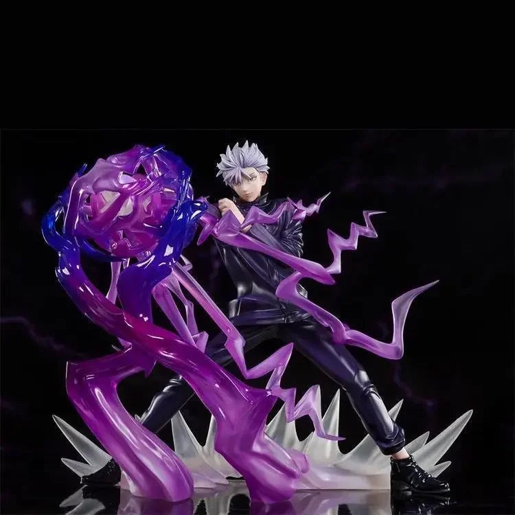 Figura Jujutsu Kaisen de 18 cm | Modelo coleccionable de Gojo Satoru, perfecto para fans y coleccionistas. Ideal para completar una colección, decorar un espacio personal u ofrecer un regalo a los fans del universo Jujutsu Kaisen. 