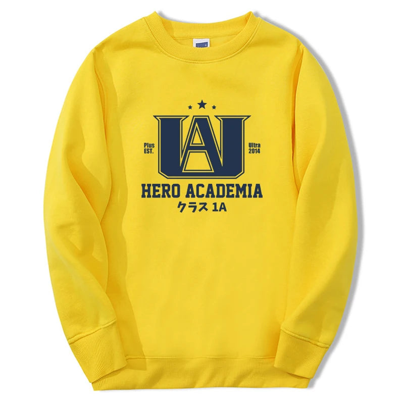 My Hero Academia Hoodie | Sweat à capuche unisexe inspiré de Bakugou Katsuki et Boku No Hero Academia. Design graphique, coupe décontractée, parfait pour un style streetwear Harajuku