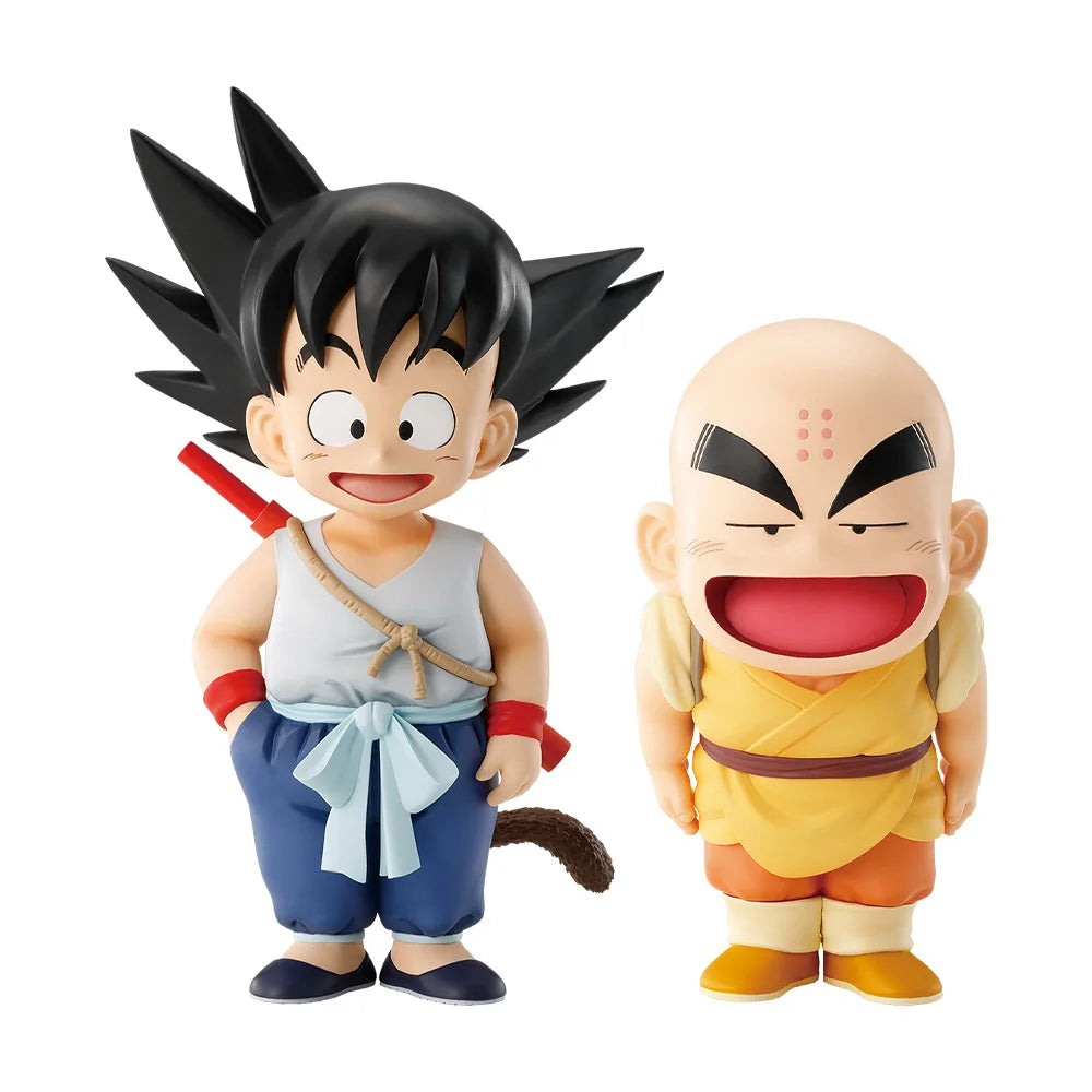 In Stock Original Bandai Dragon Ball Ichiban Kuji Son Goku Bulma Yamcha Chichi Master Roshi Collectible Anime Figures Model Toys