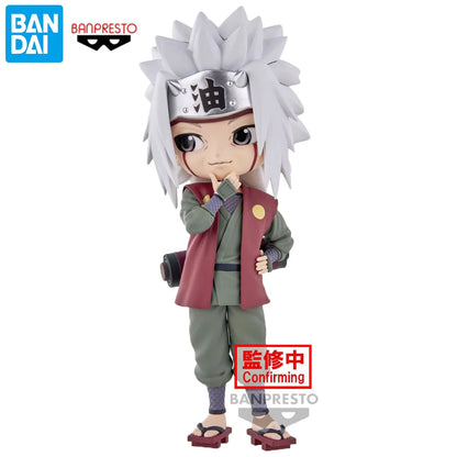 15cm Figurine Bandai Banpresto Q Posket Naruto | Modèle d'action animé de Jiraya, ornement de collection en PVC. Idéale comme cadeau pour les fans de Naruto et les enfants