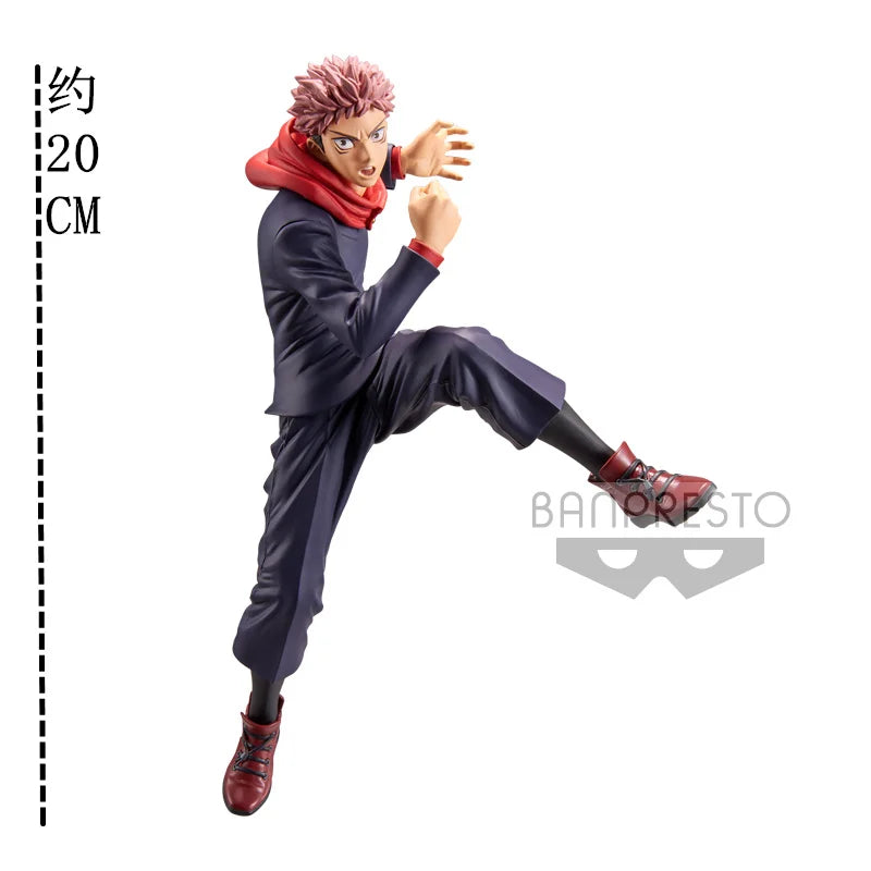 Figuras originales BANDAI Jujutsu Kaisen | Figuras detalladas de los personajes más emblemáticos de Jujutsu Kaisen. Regalo perfecto para las fiestas o para los fanáticos del anime.