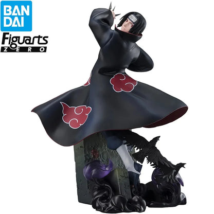 22cm Figurine en édition limitée Bandai Figuart Zero - Uchiha Itachi (Naruto Shippuden) | Figurine "Chou Gekisen: The Light & Dark of the Mangekyo Sharingan". Modèle de collection rare, parfait comme cadeau ou objet décoratif pour les fans d'anime