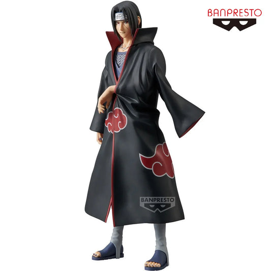 Figura Bandai Banpresto de 28 cm (edición Grandista) Naruto | Raro modelo de PVC que representa a Uchiha Itachi, perfecto para coleccionistas y fanáticos de Naruto. Un gran regalo para niños y amantes del anime.