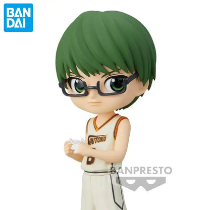 14cm Figurine Originale Bandai Q posket Kuroko's Basketball | Akashi Seijuro & Midorima Shintaro. Modèle authentique en boîte, idéal comme cadeau ou pour les collectionneurs d'anime