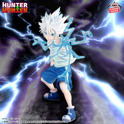 13cm Figurine Bandai Banpresto (édition Vibration Stars) Hunter x Hunter | Figurine d'action en PVC de Killua et Kurapika. Modèles de collection parfait pour les fans de l'anime, idéal comme cadeau