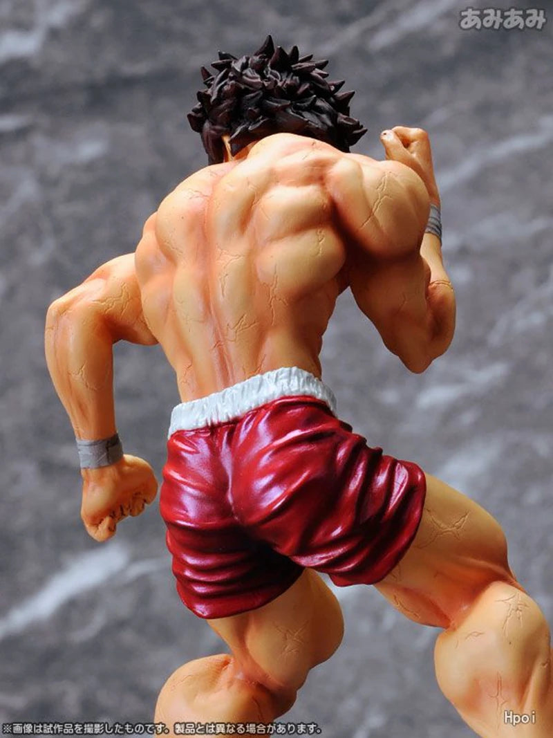 Figura Hanma Baki de 15 cm | Figura de PVC de 15 cm que representa a Baki, de Baki the Grappler. Ideal como regalo de cumpleaños para niños o coleccionistas.