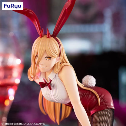 25cm Figurine d'action FuRyu (édition BiCute Bunnies) Chainsaw Man | Modèle de collection en boîte de Power en tenue cute bunny, parfaite comme cadeau ou objet décoratif pour les fans de l'anime