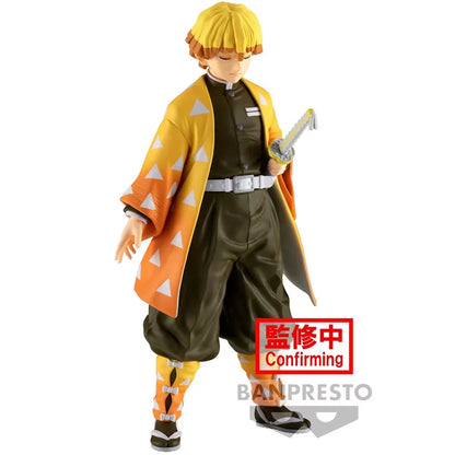 15cm  Figurine BANPRESTO Demon Slayer | Figurine PVC représentant Agatsuma Zenitsu de Kimetsu no Yaiba. Idéale pour les fans et comme cadeau pour les fans