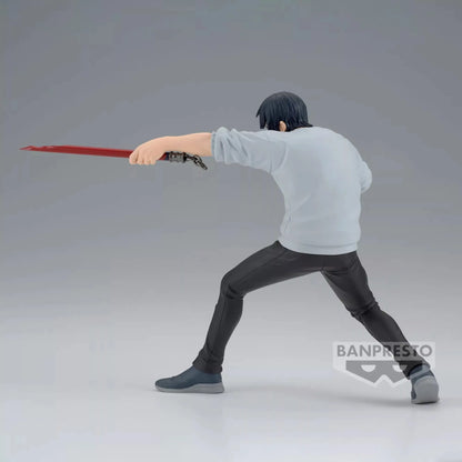 15cm Figurine originale Genuine Banpresto Jujutsu Kaisen | Figurine d'anime en PVC représentant Toji Fushiguro. Idéale pour les collectionneurs et les fans de Jujutsu Kaisen, parfaite comme cadeau ou pièce décorative