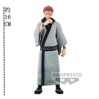 Figuras originales BANDAI Jujutsu Kaisen | Figuras detalladas de los personajes más emblemáticos de Jujutsu Kaisen. Regalo perfecto para las fiestas o para los fanáticos del anime.