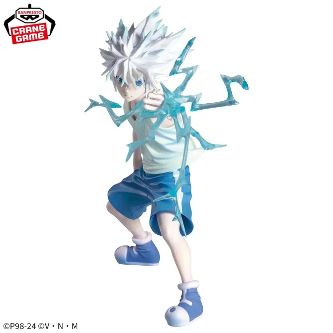 13cm Figurine Bandai Banpresto (édition Vibration Stars) Hunter x Hunter | Figurine d'action en PVC de Killua et Kurapika. Modèles de collection parfait pour les fans de l'anime, idéal comme cadeau