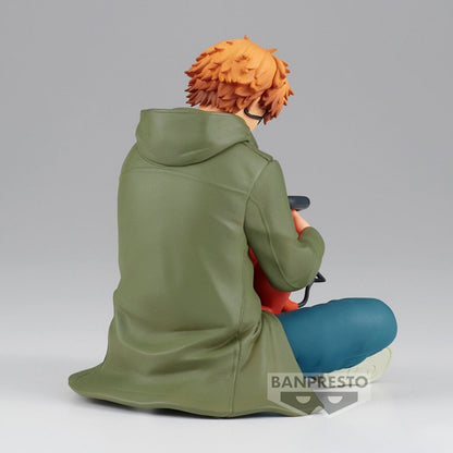 12cm Figurine Bandai Banpresto (Break Time Collection Vol. 1) Chainsaw Man | Modèle d'action de Denji & Pochita, parfait comme cadeau pour les collectionneurs et fans d'anime