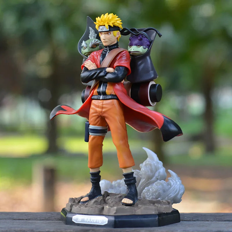 23cm Figurine | Uzumaki Naruto mode ermite, inspiré de Naruto Shippuden, parfait pour les collectionneurs et fans d'anime