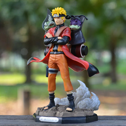 23cm Figurine | Uzumaki Naruto mode ermite, inspiré de Naruto Shippuden, parfait pour les collectionneurs et fans d'anime